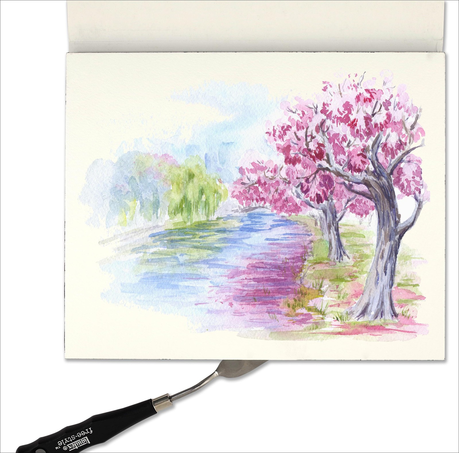 8×10 Inch Studio Series Watercolor Block 250 GSM 90lb Cold Press Art Paper
