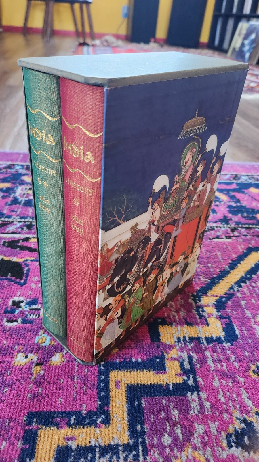 INDIA A HISTORY John Keay 2 Volume Slipcased Edition The Folio Society 2003