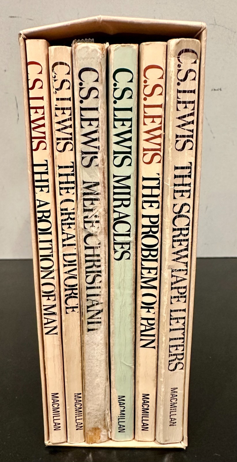 Six By Lewis – C.S. Lewis Six Spiritual Classics 6 Paperback Book Box Set