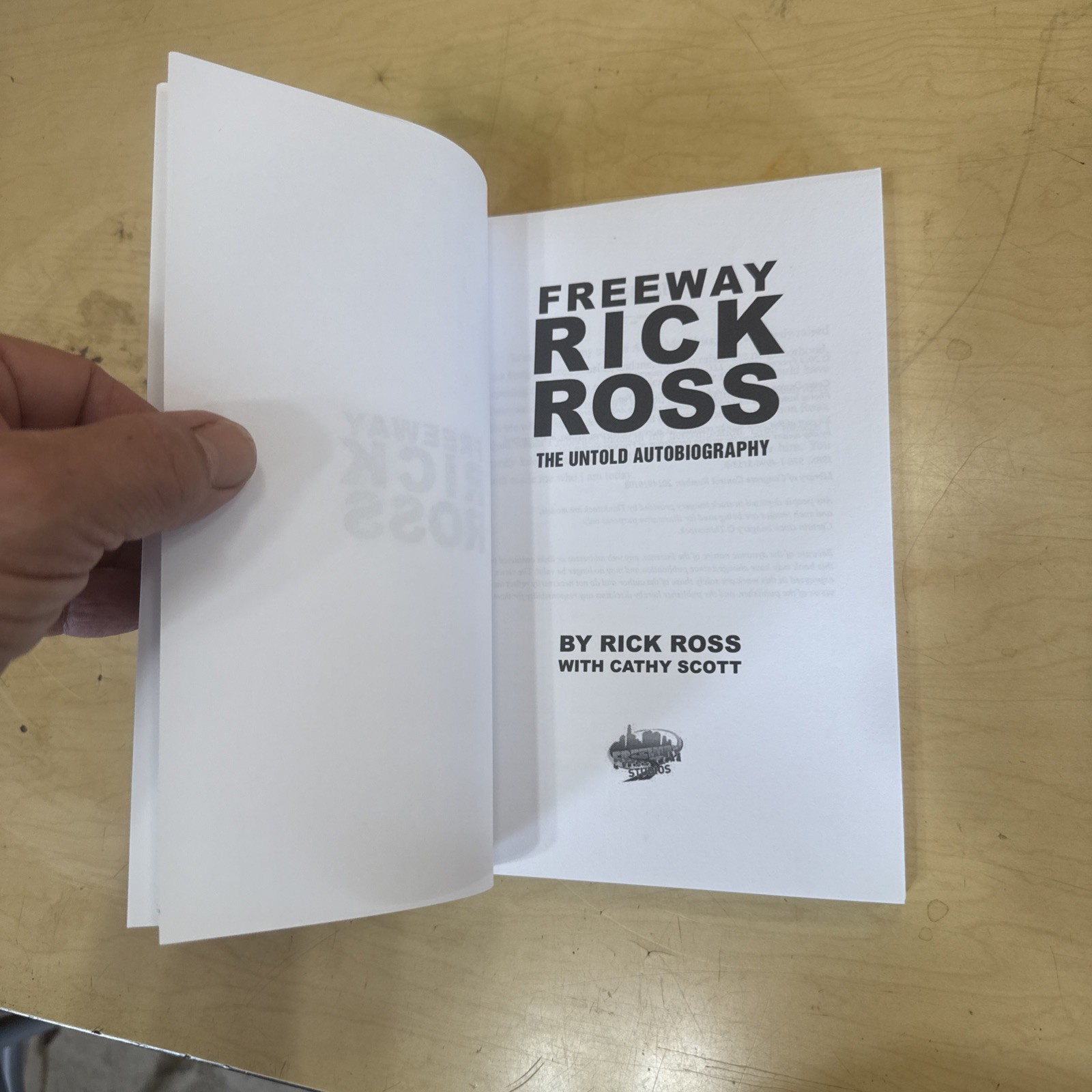 Freeway Rick Ross: The Untold Autobiography by Scott, Cathy; Ross, Rick
