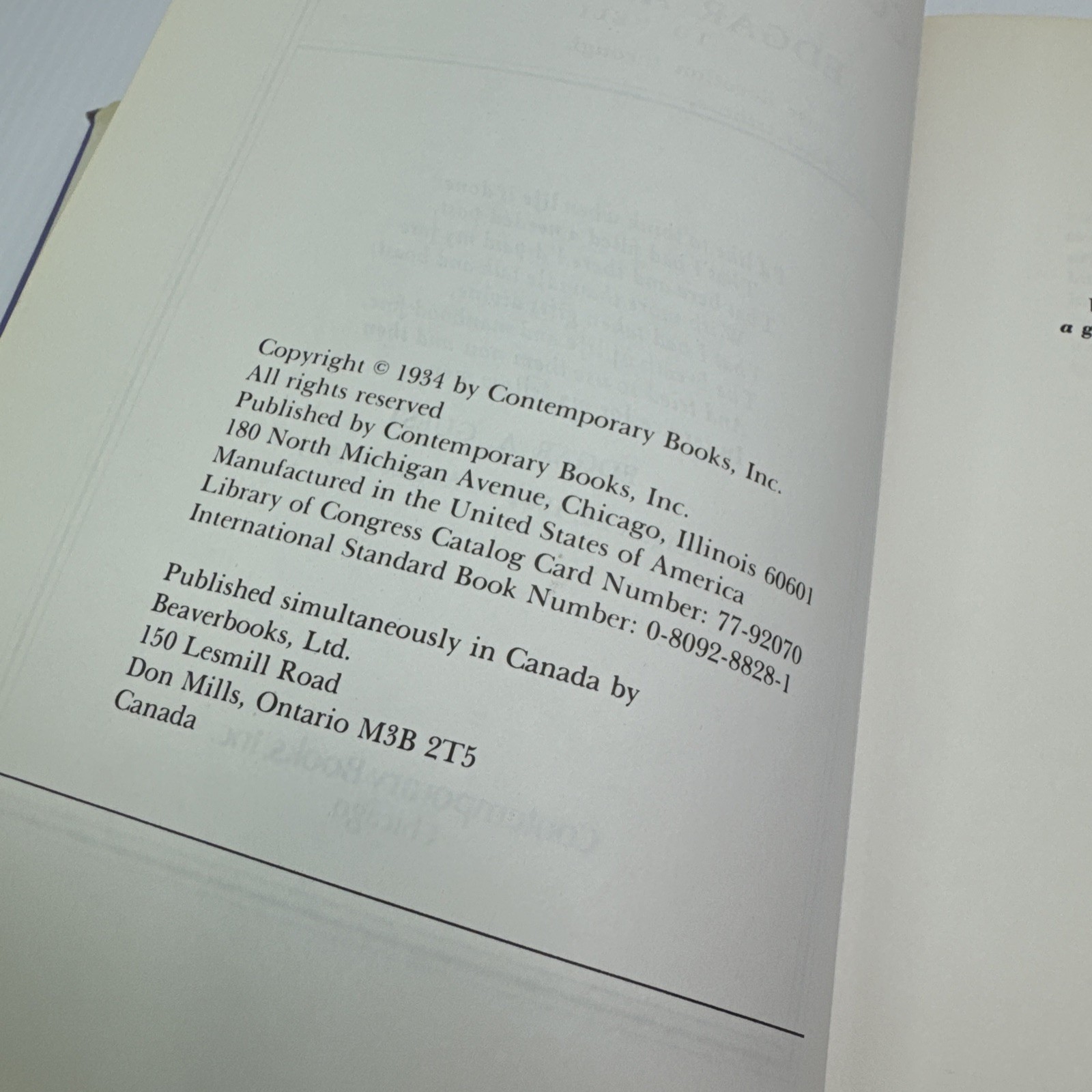 Collected Verse of Edgar A. Guest Hardcover Contemporary Books Inc. Poetry Book