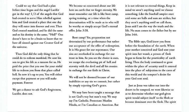 „Behind Bars“ Gospel Tract- Evangelism – Biblical teaching $11.99 -3 x 4.5 in
