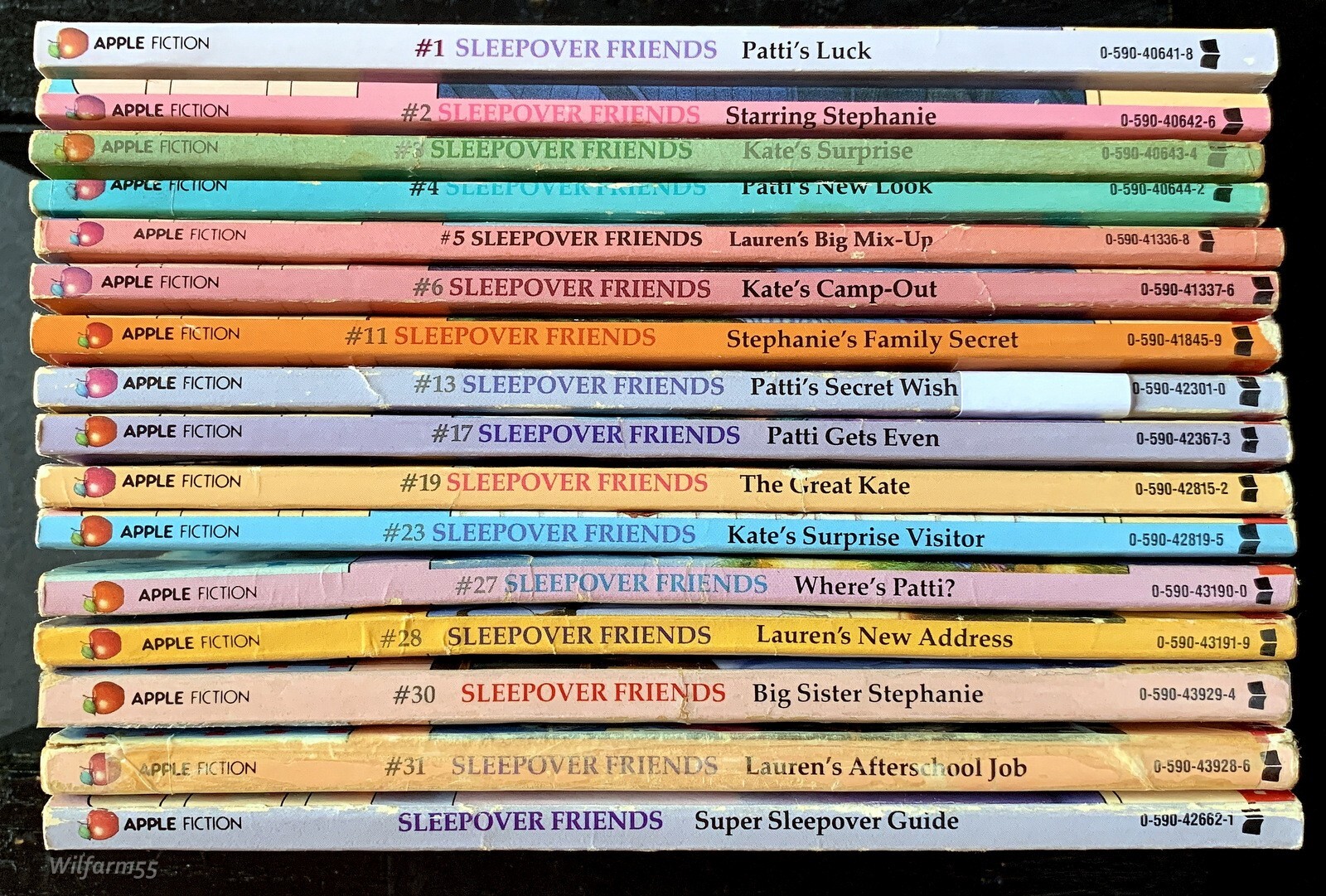 16 Lot SLEEPOVER FRIENDS Books #1-6 + More Susan Saunders Ages 8-12 RL4 pb