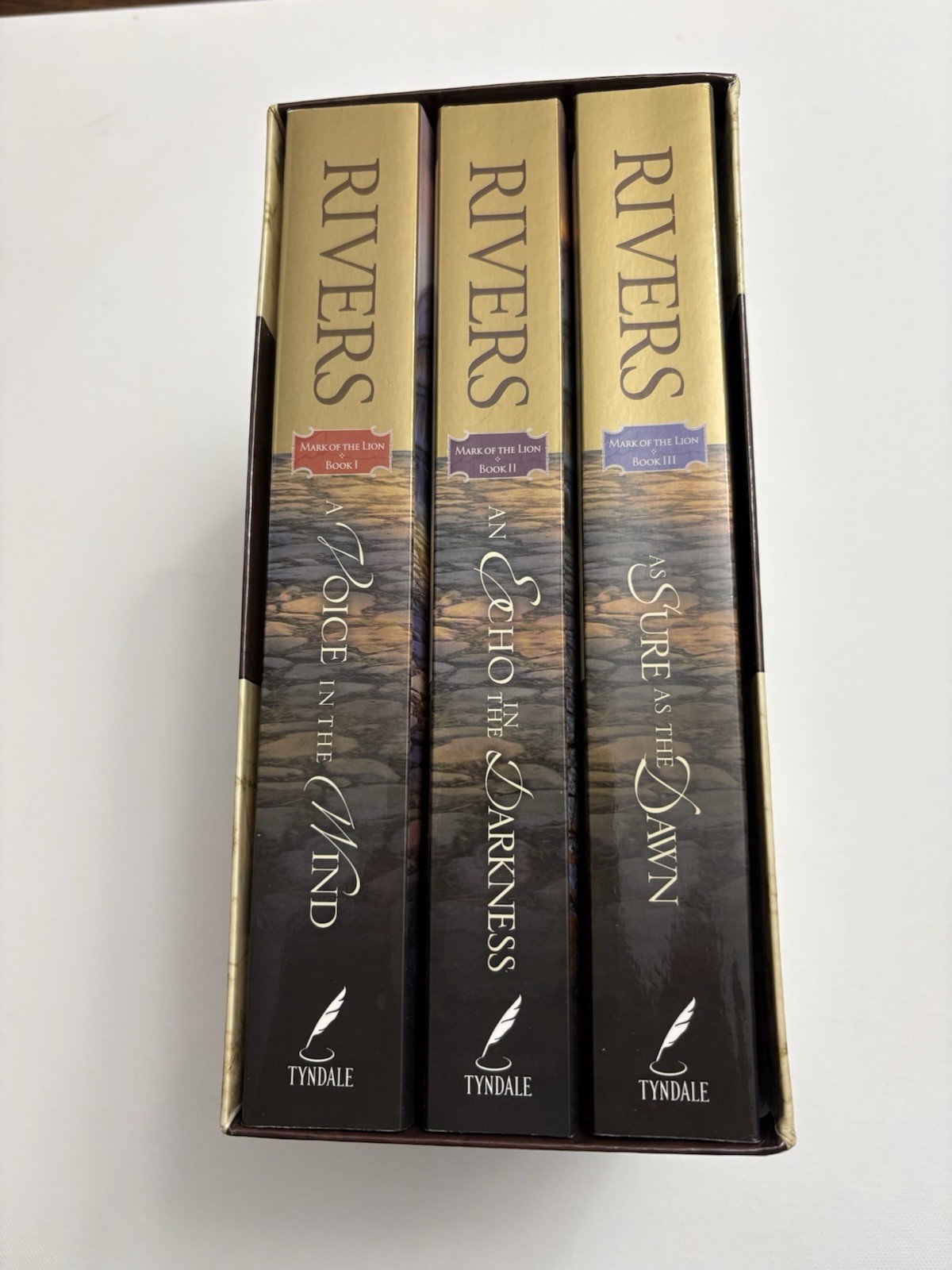 Francine Rivers 3 Books Mark of the Lion Gift Collection Boxed Set
