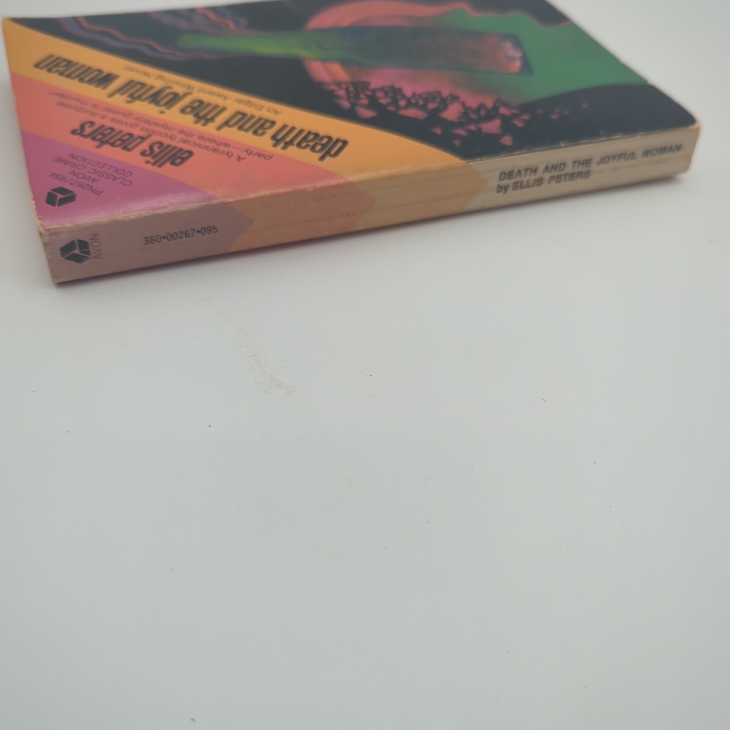 Death and the Joyful Woman Paperback By Peters, Ellis Avon Novel Book Vtg Edgar