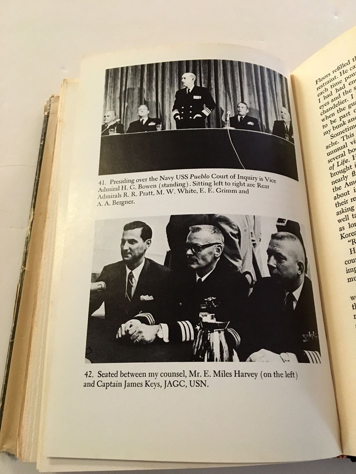 BUCHER: MY STORY HC BOOK COMMANDER LlOYD M. BUCHER USN US PUEBLO 1STED 1970