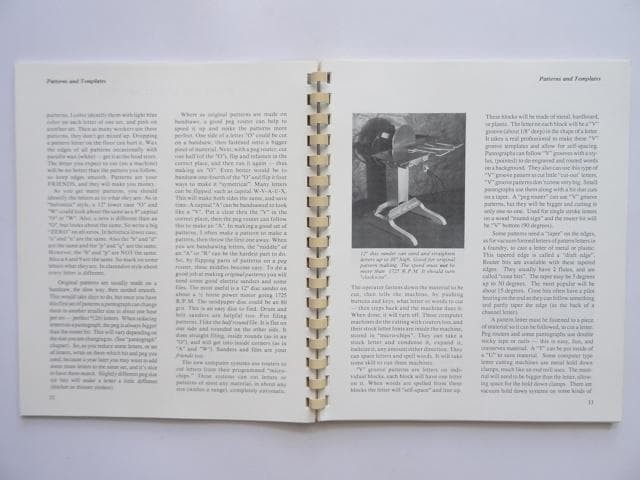 Western Sign Making Reference Book 1989 Paperback 111 Pages 10.1×8.6in