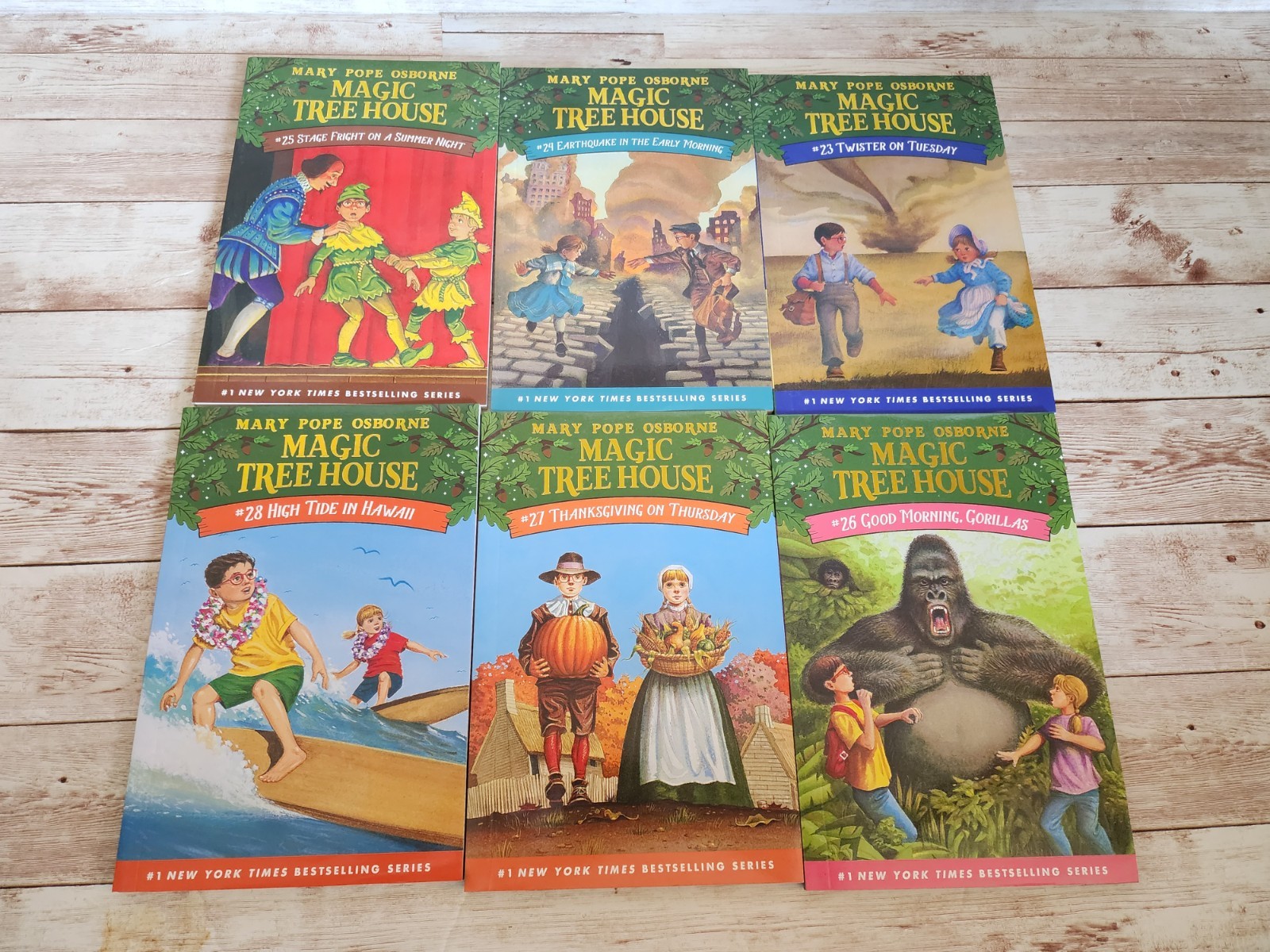 Magic Tree House Complete Book Set 1-28 by Mary Pope Osborne Children’s Magical