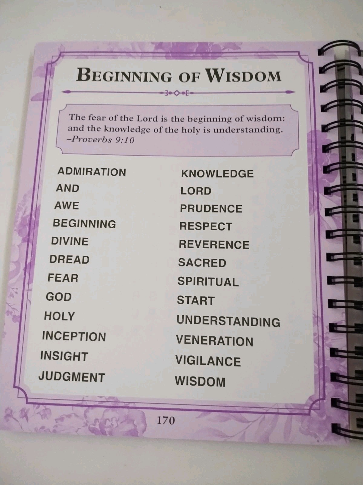 Brain Games – Bible Word Search: Wisdom of Proverbs Large Print Jesus Religion