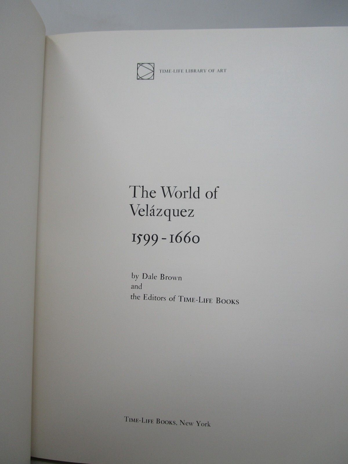 The World of Valazquez 1599 – 1660 Time-Life Books 1969