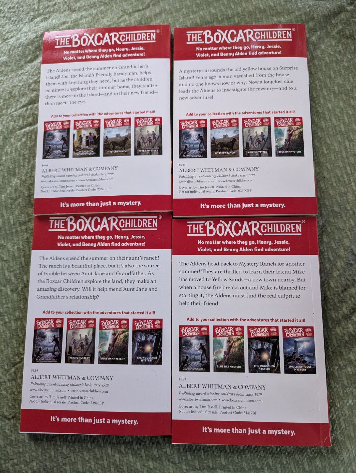 The Boxcar Children Mystery Series Books