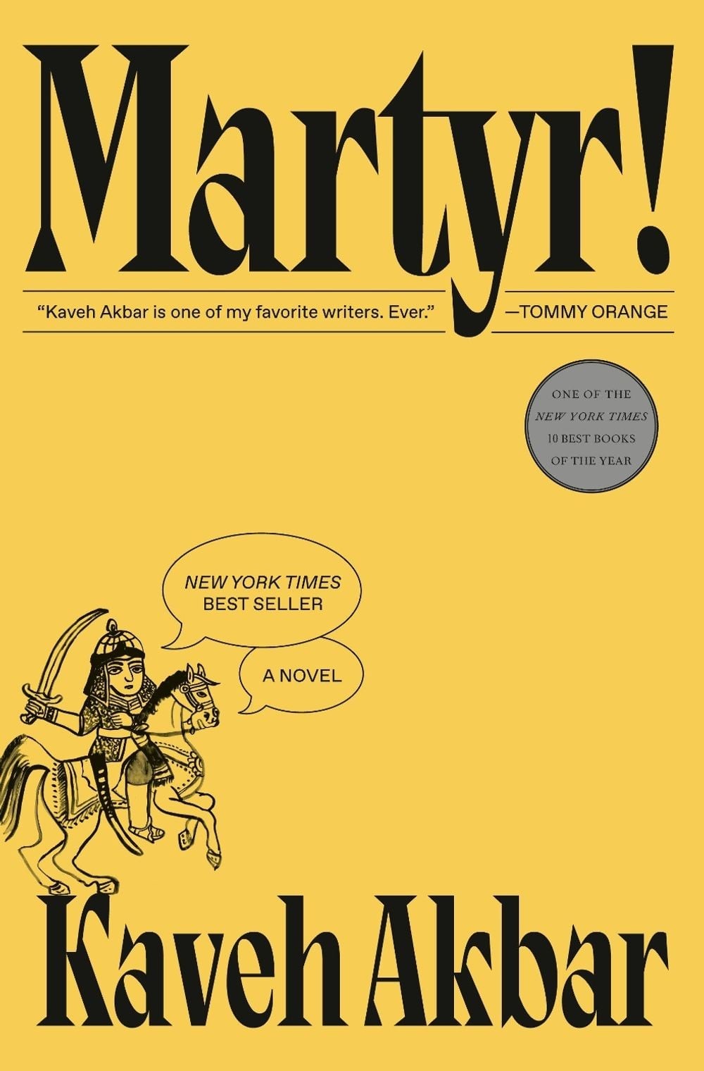 Martyr!: A novel by Kaveh Akbar (English) Hardcover Book