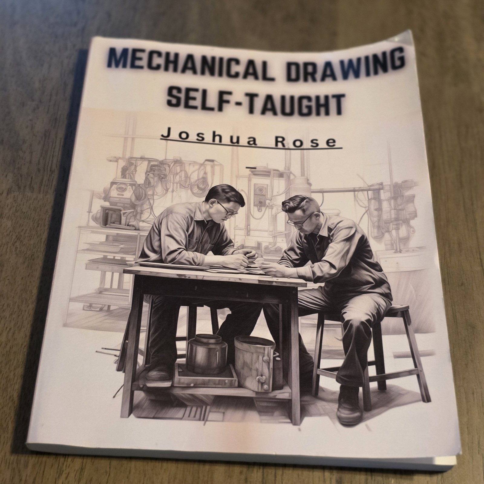 Mechanical Drawing Self-Taught (Paperback or Softback)