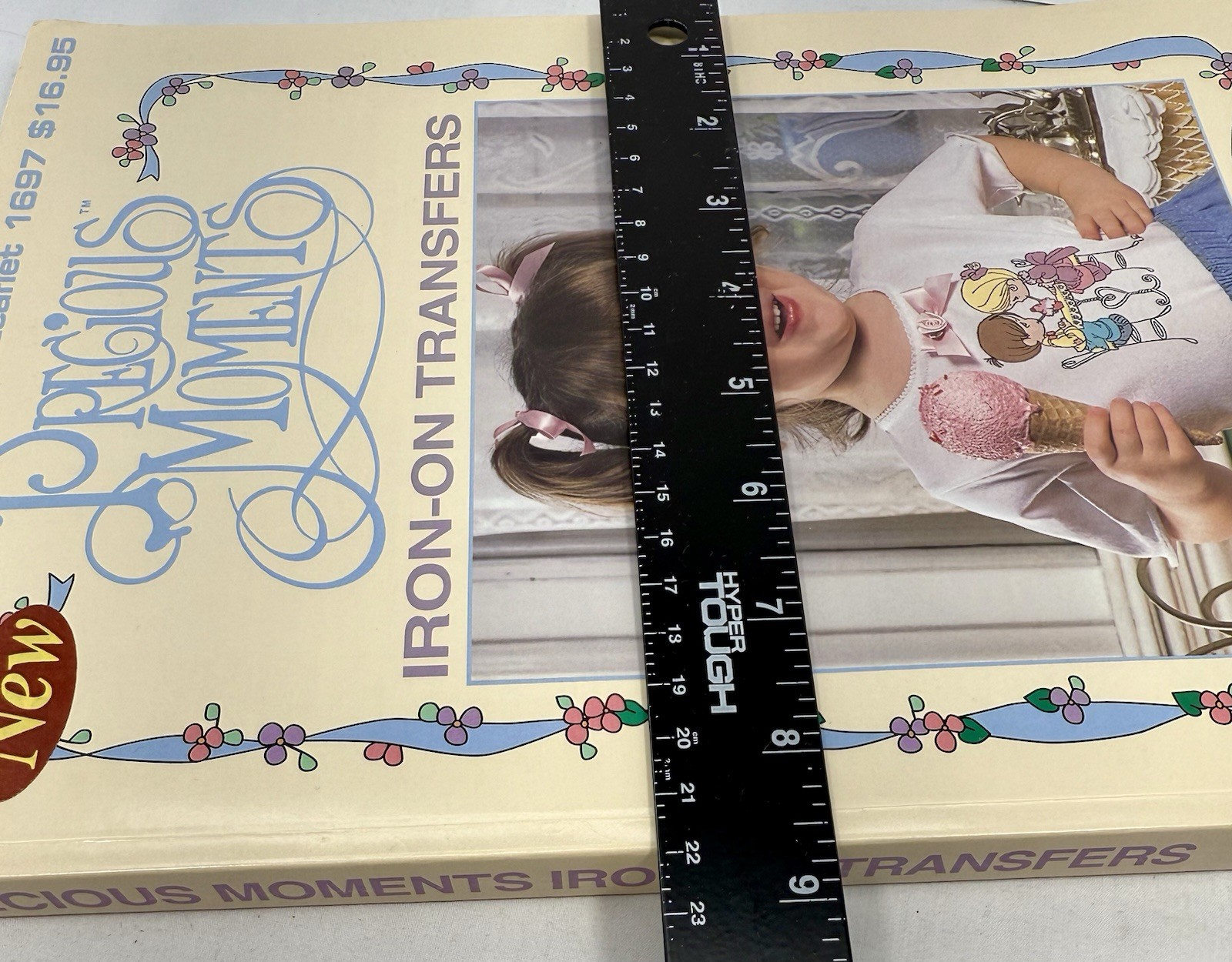 Precious Moments Iron-On Transfers Book 2 Leisure Arts 1996 Vintage Unused