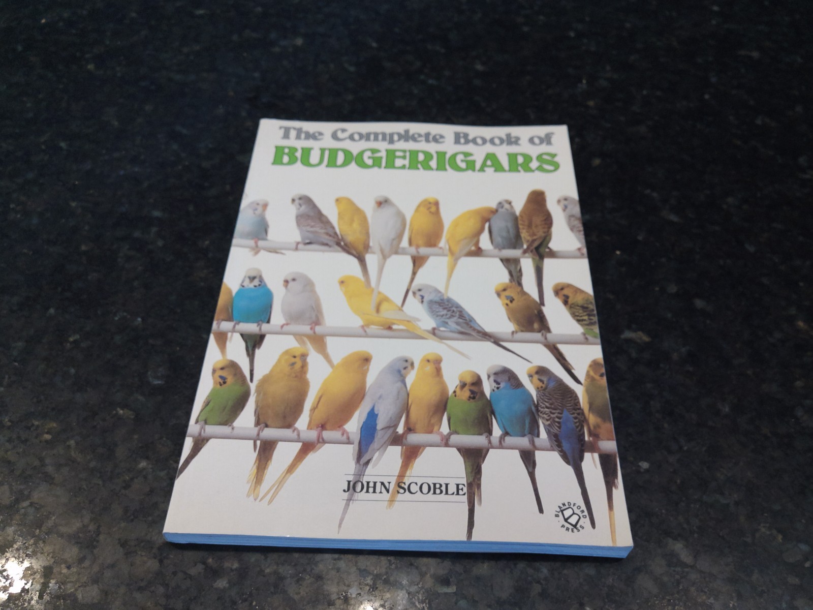 Complete Book of Budgerigars by John Scoble (1987, Trade Paperback)