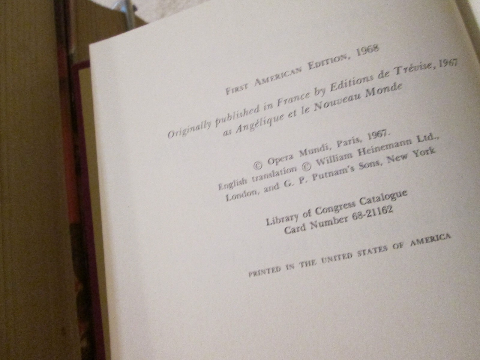 Angelique By Sergeanne Golon Vintage Romance Series *RARE* Of 9 HC, COMPLETE SET
