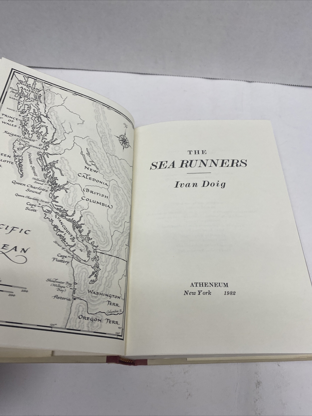 The Sea Runners by Ivan Doig (1982, Hardcover)