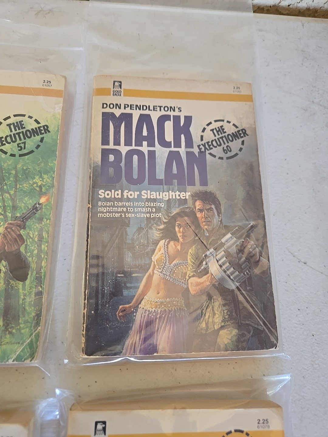 Don Pendletons Mack Bolan Paperback Lot Of 12