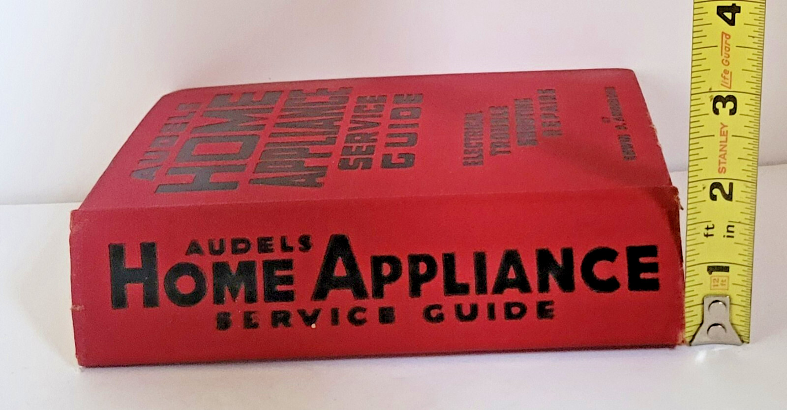 1961 AUDELS Home Appliance Service Guide Electrical Trouble Shooting Repairs