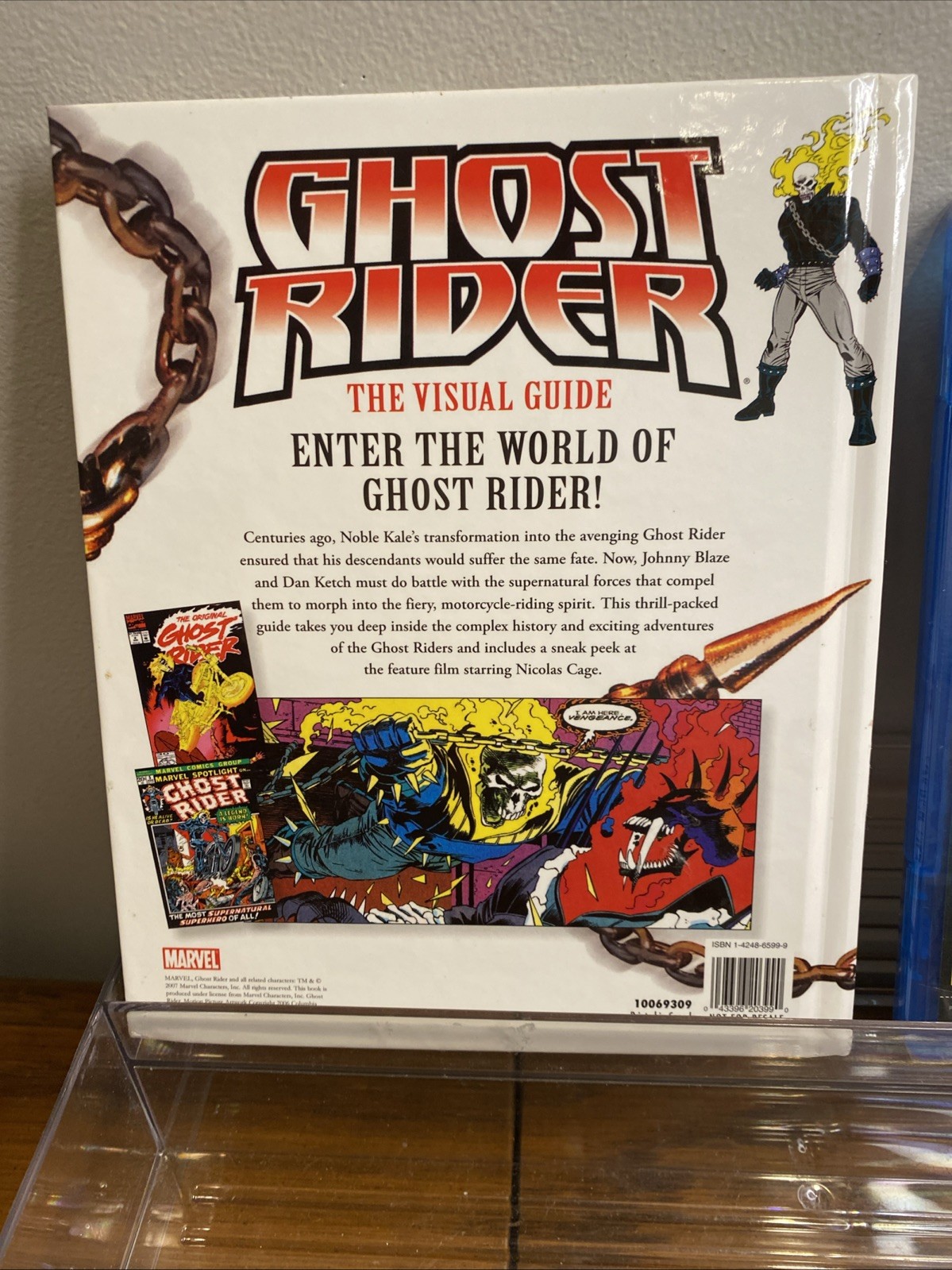 Ghost Rider Blu-ray Ext Cut (New) & Ghost Rider: The Visual Guide Andrew Darling