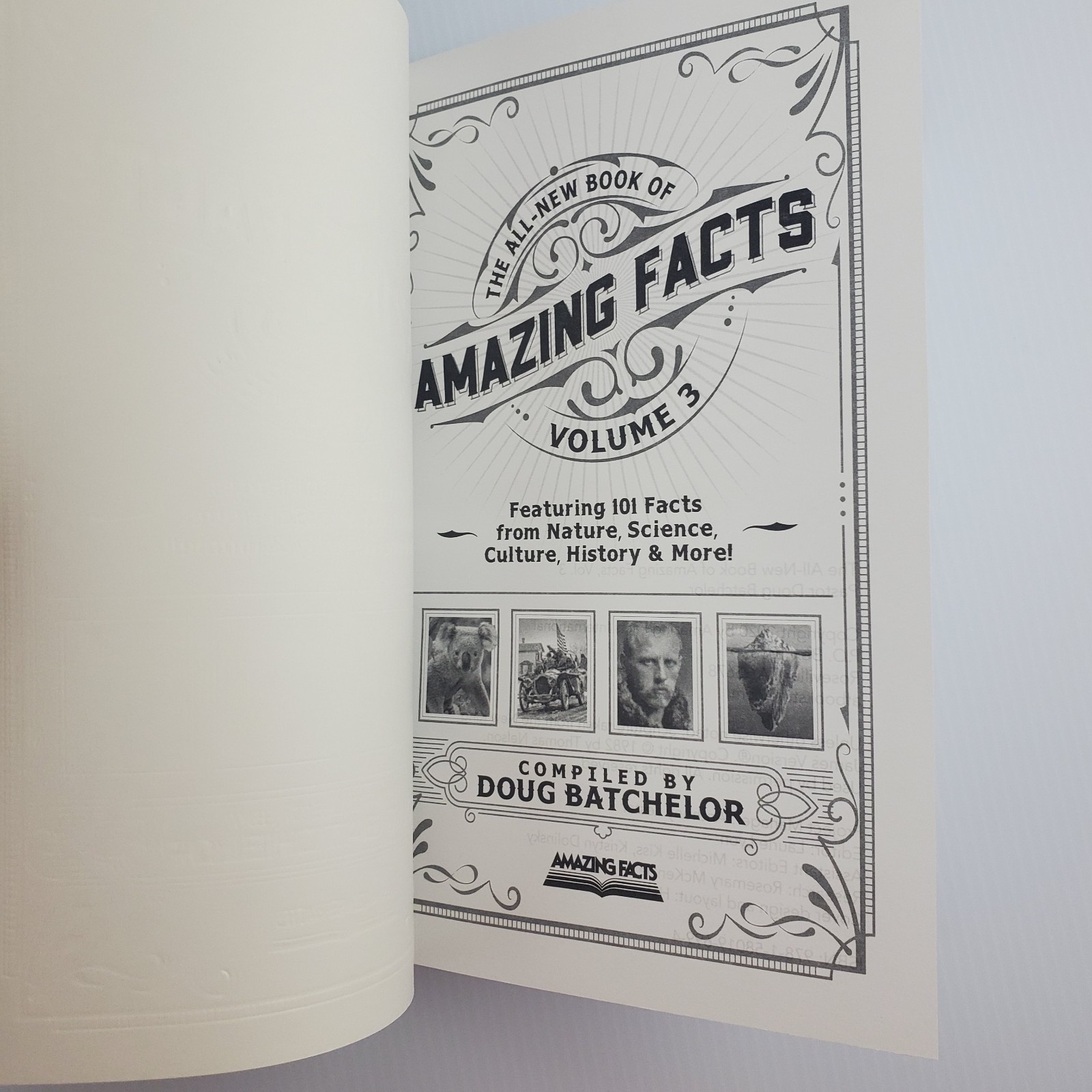 Lot of 3 All-New Book of Amazing Facts Volume 1, 2 and 3 By Doug Batchelor USED
