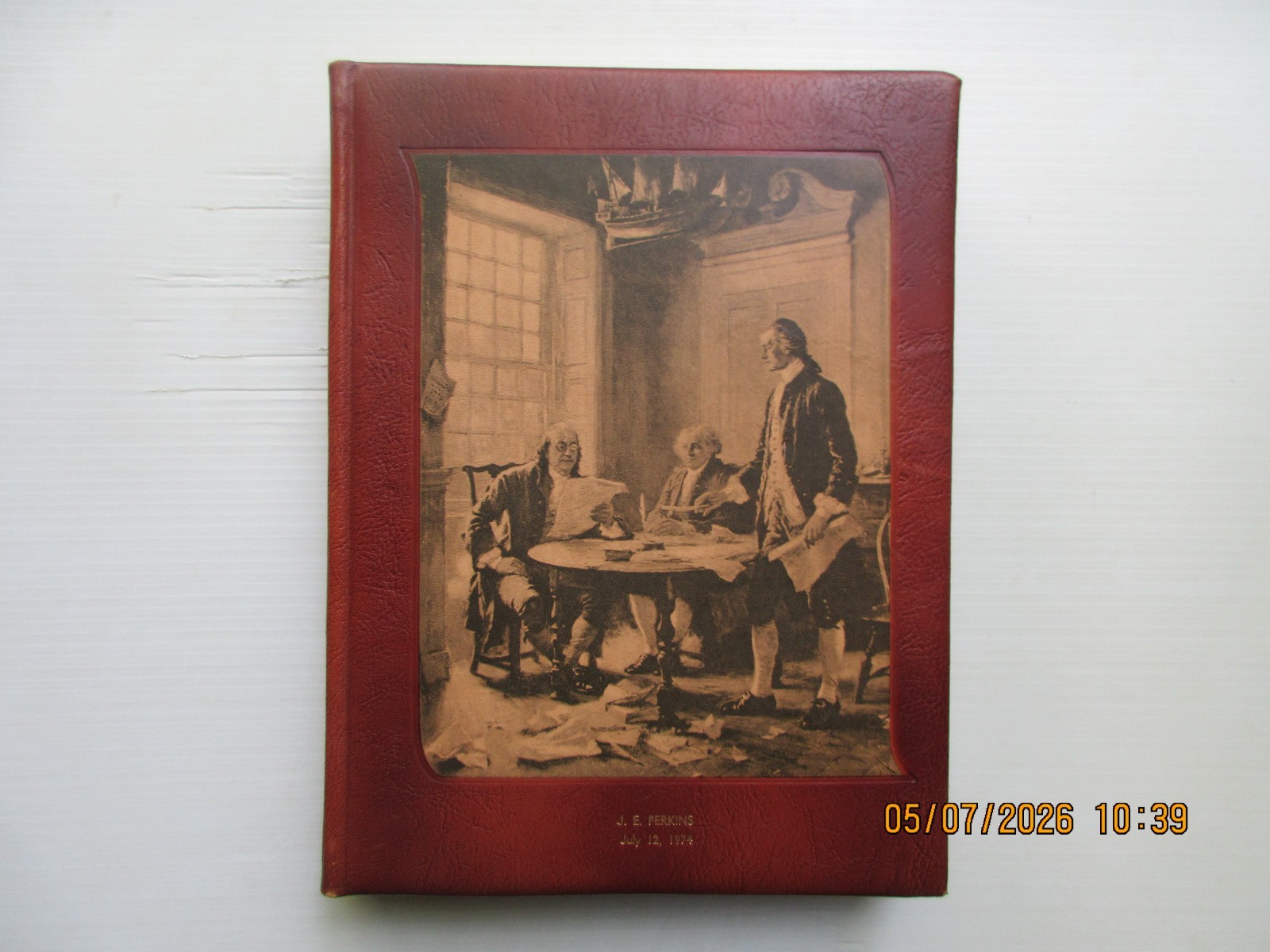 DAVID C. WHITNEY „THE COLONIAL SPIRIT OF 1776“ Hardcover 1974