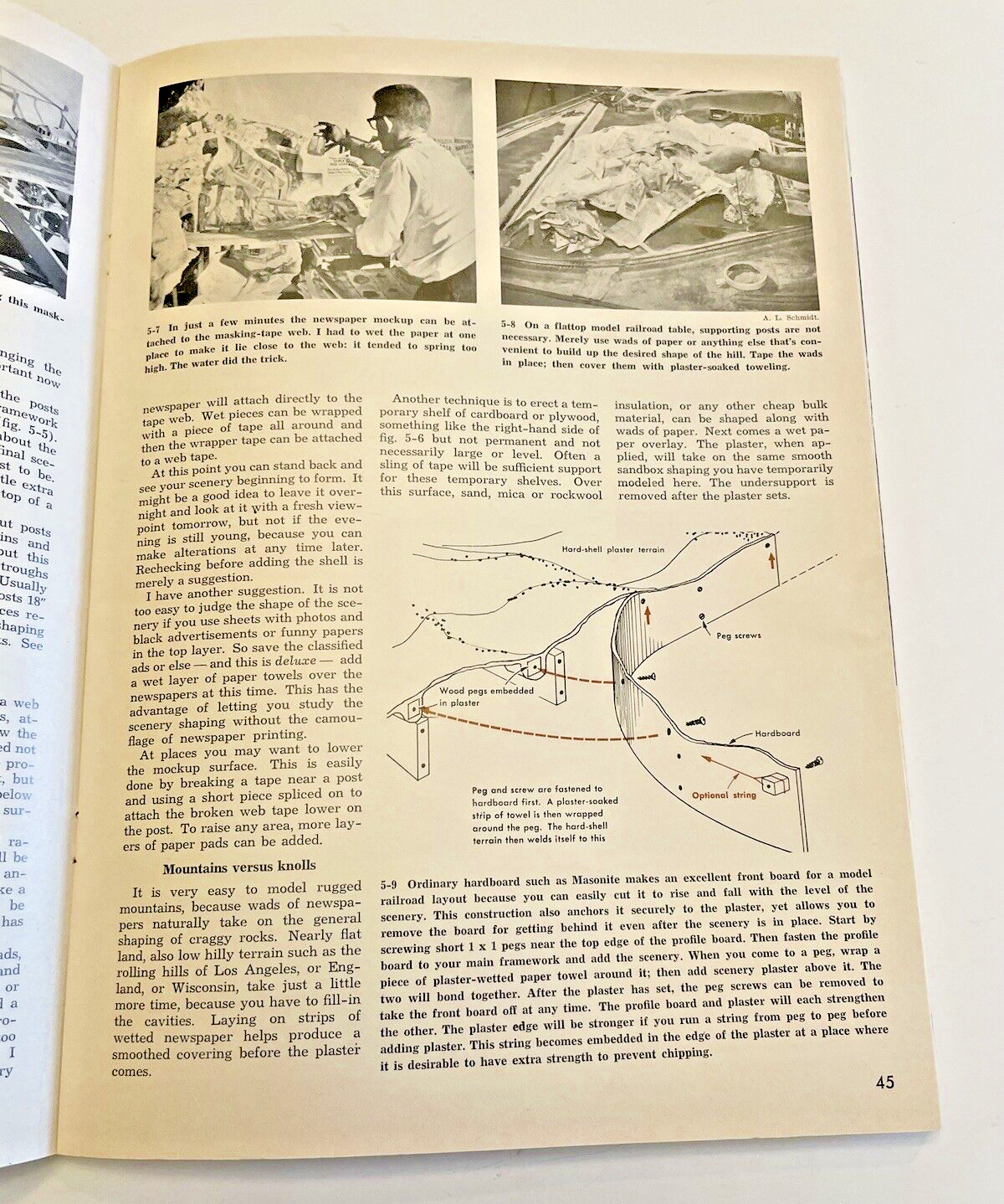 Model Railroads Scenery by Bill McClanahan Paperback 104 Pages 1969 Vintage Book