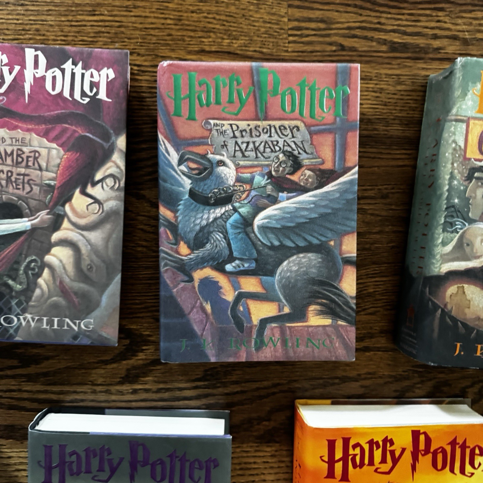 Harry Potter Hardcover Boxed Set: Books 1-7 by J. K. Rowling First Edition 1998