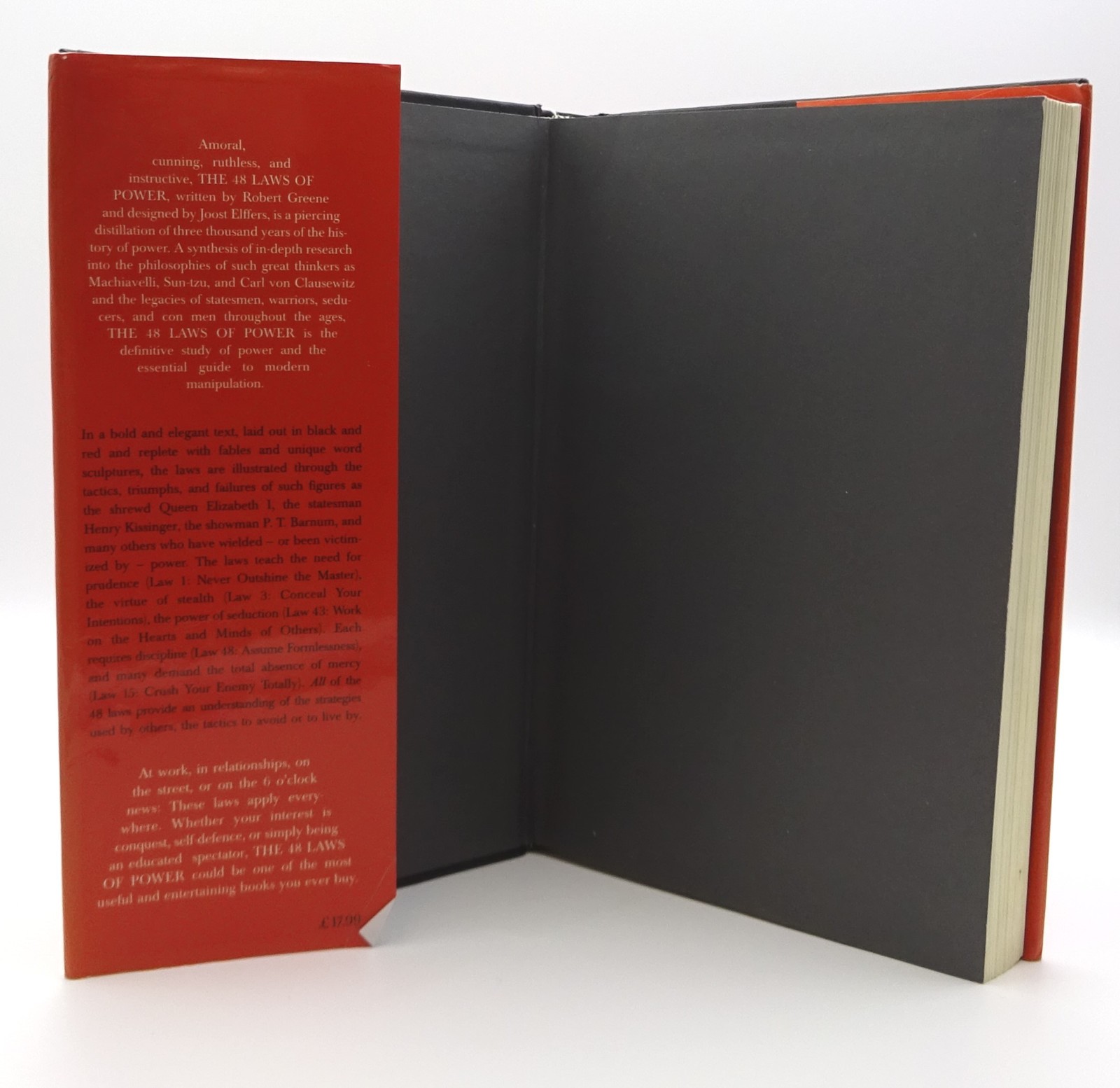 Robert Greene The 48 Laws of Power 1st UK Edition, 1st Printing 1998 Profile HB
