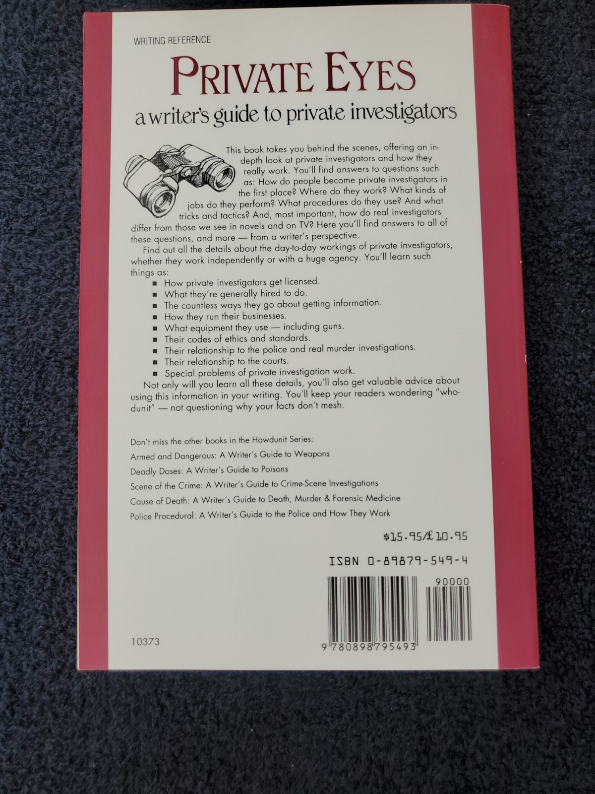 The Howdunit Series Lot Of 6 Books