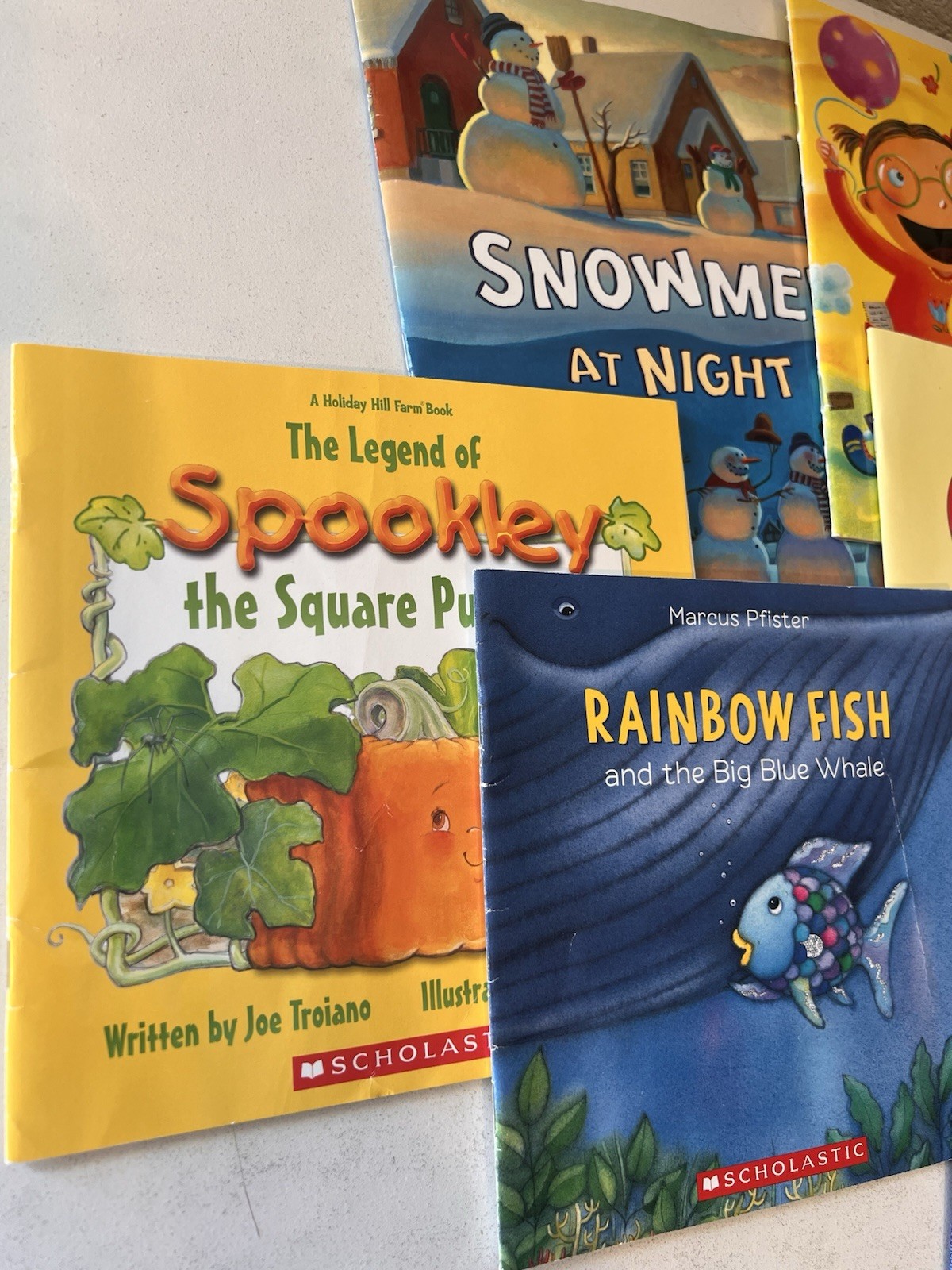 Picture Book Lot of 10 Books for Children’s Kids Toddler Daycare Rainbow Fish