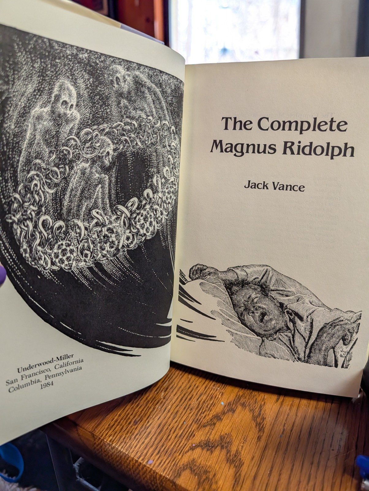 The Complete Magnus Ridolph by Jack Vance, 1984 1st HC Underwood-Miller NF/NF