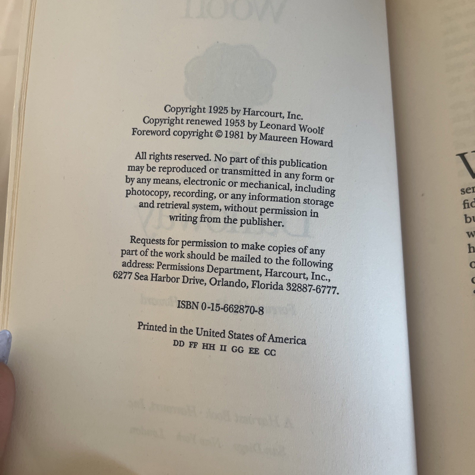Mrs. Dalloway : The Virginia Woolf Library Authorized Edition by Virginia Woolf