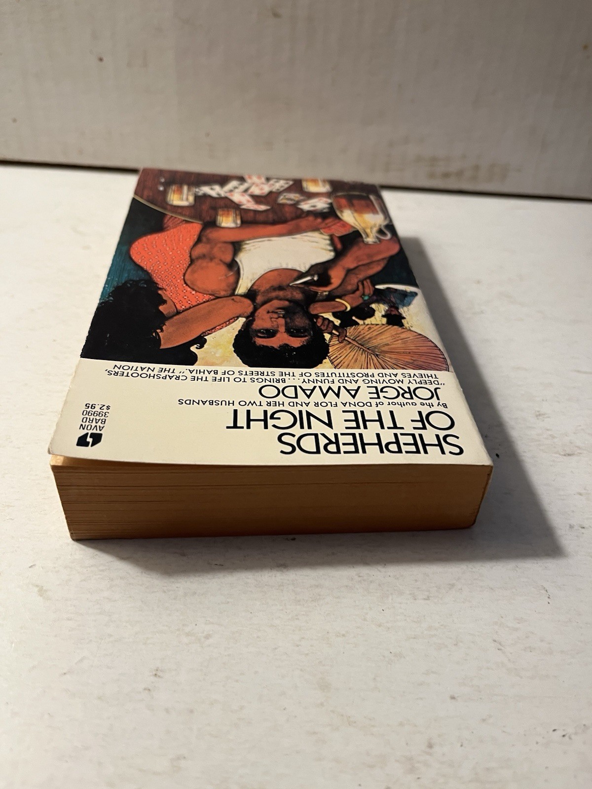 SHEPHERDS OF THE NIGHT by Jorge Amado Avon Bard PB 1978 1st Print Nice Copy