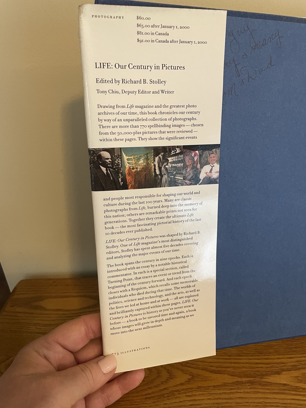 LIFE Our Century in Pictures Book 1999 Bullfinch Press 424 Pages