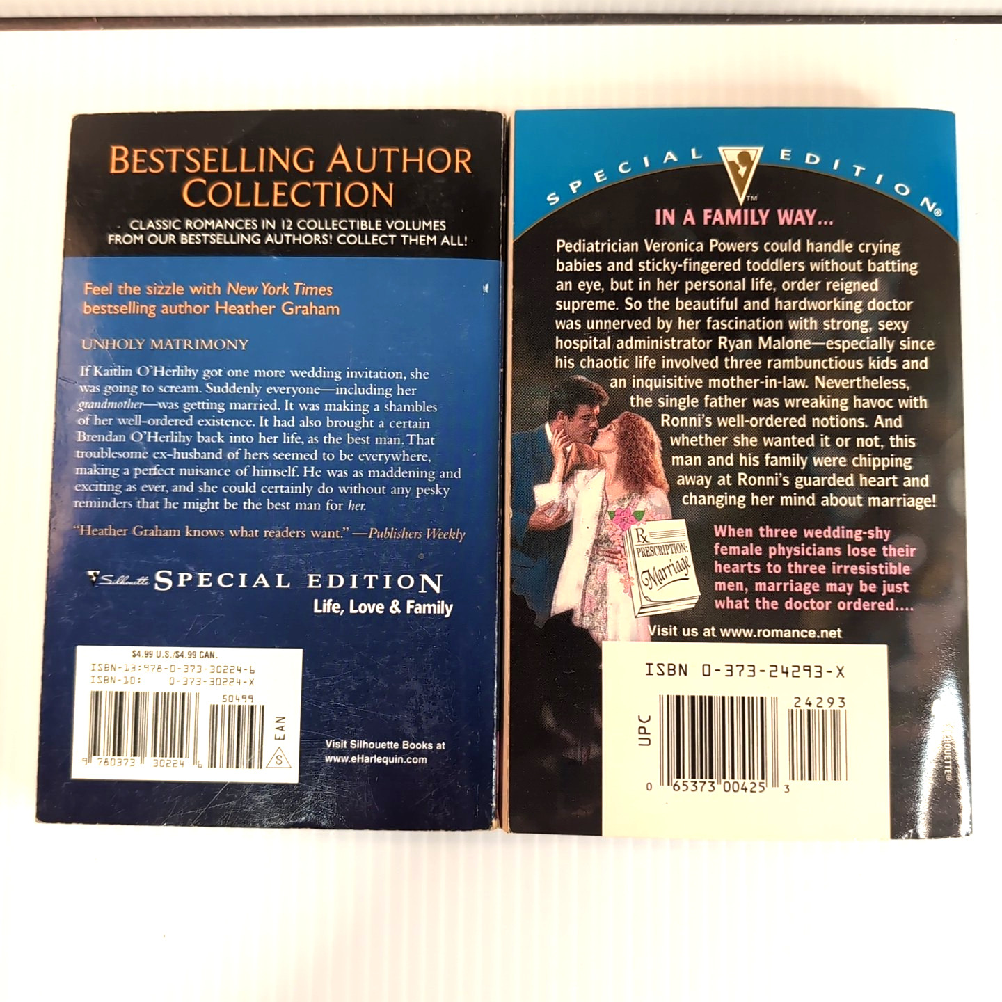 Contemporary Romance Paperback Book Graham Rimmer Flynn Mallery Jackson 15x