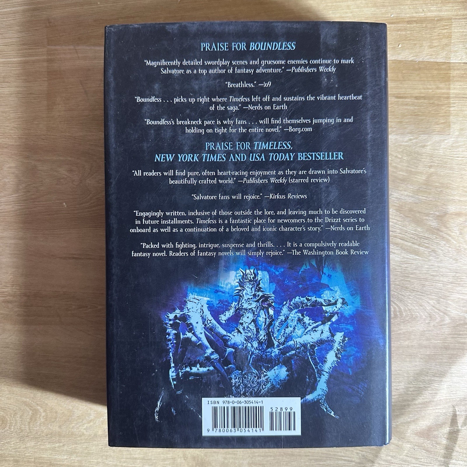 Relentless R.A. Salvatore Forgotten Realms Drizzt First 1st Edition Exclusive HC