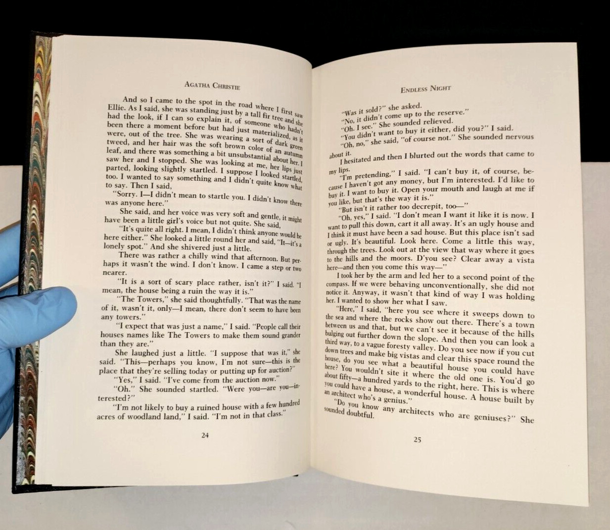 A Holiday For Murder by Agatha Christie 1985 Leatherette Bantam