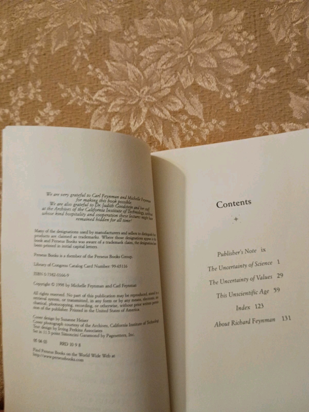 The Meaning of It All by Richard P. Feynman (1998, PB) Citizen Scientist Essays
