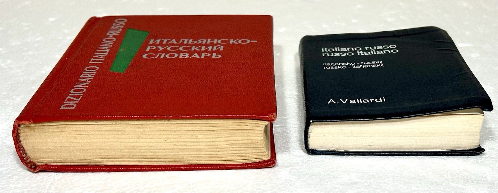 Lot 2 Итальянско-Pусский Cловарь и Italiano-Russo/ Russo-Italiano Cловарь Pocket