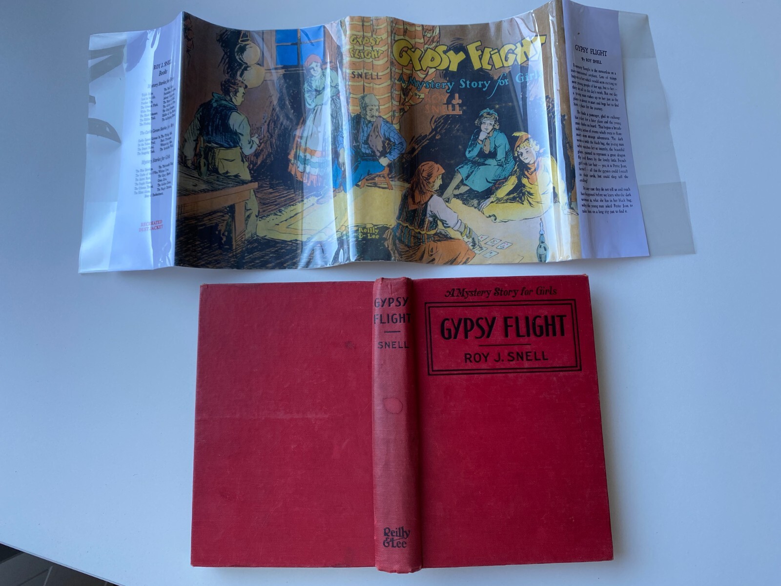 ROY SNELL HCDJ LOT 2~Gypsy Flight~Secret Mark~1923 / 1935~REILLY LEE~Stewardess~