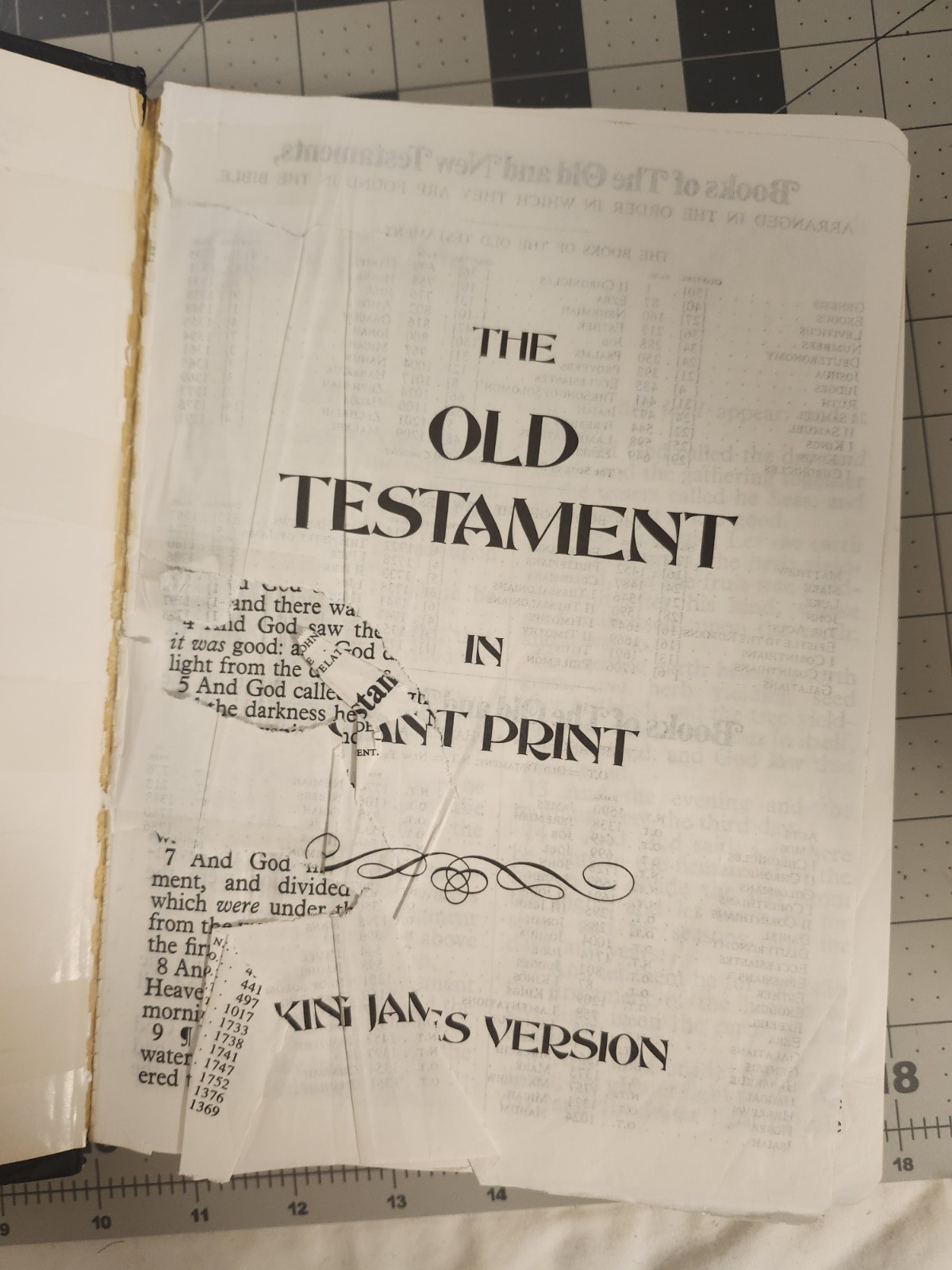 HOLY BIBLE Giant Print with Study Helps KJV Red Letter ~ Dugan 710 Black 1984 SC