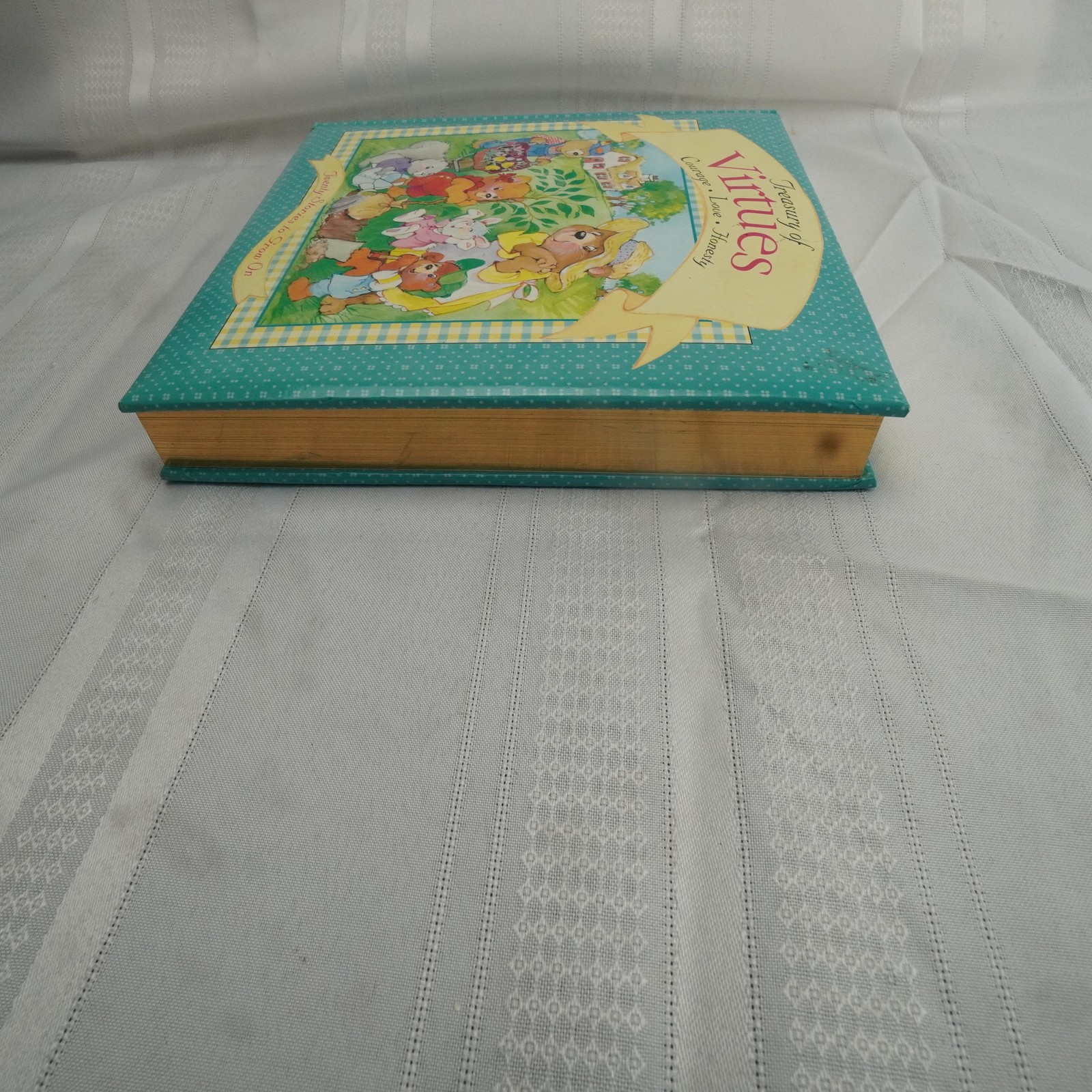 Treasury Of Virtues Courage Love Honesty Kids Illustrated Hardcover Storybook