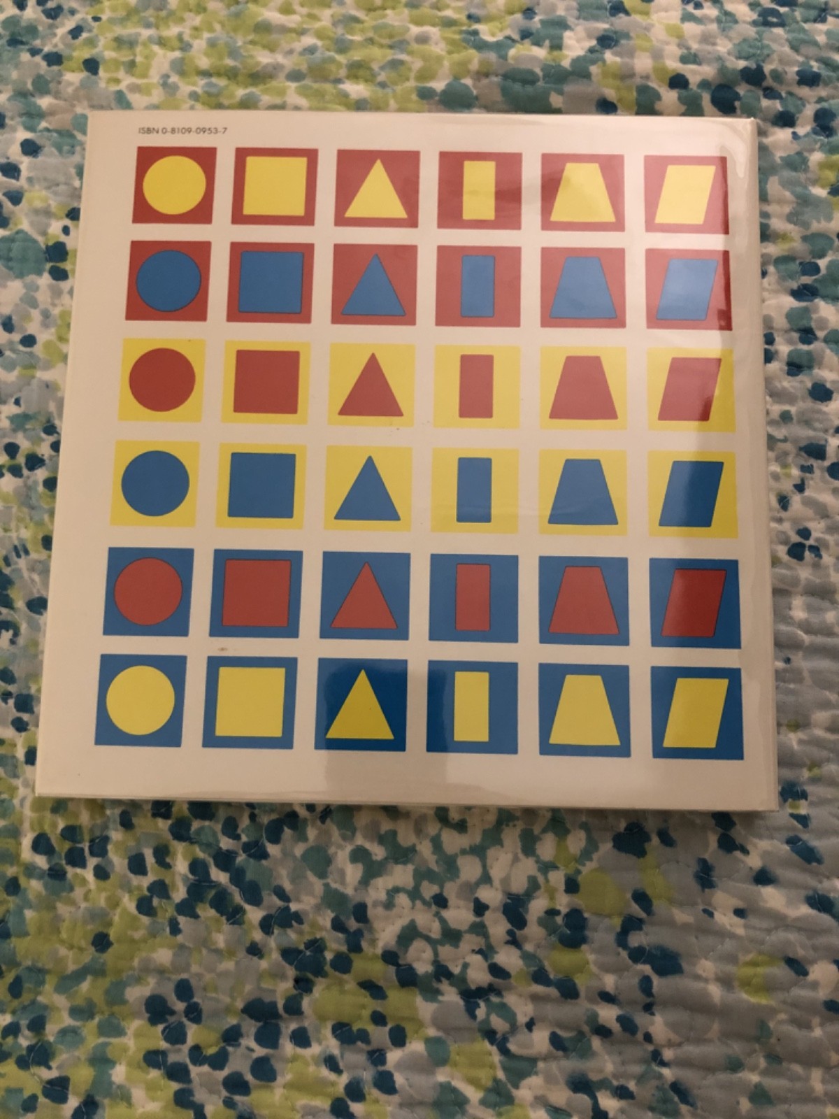 Geometric Figures & Color Sol LeWitt HC DJ Harry Abrams 1971 Modern ART