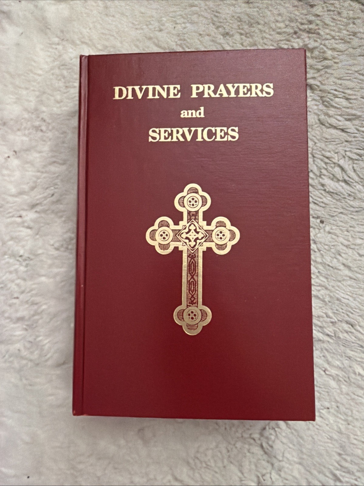 DIVINE PRAYERS & SERVICES Catholic Orthodox Church of Christ Nassar New 1993 HC