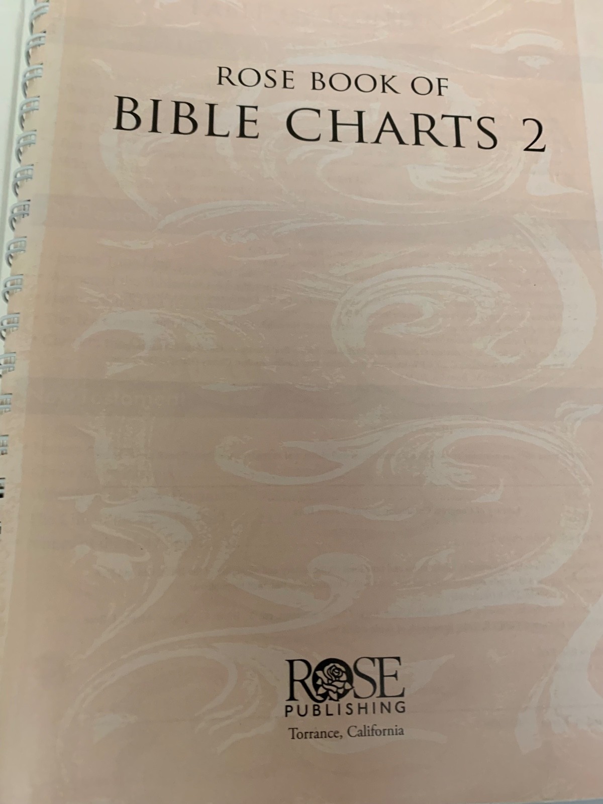 Rose Book Of Bible Chart Lot of 3 Books Maps & Time Lines, Volumes 2 & 3 VG+