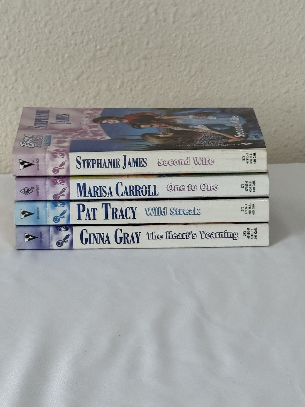 Silhouette Born In The U.S.A. Romance Series Lot 4 Paperback Books