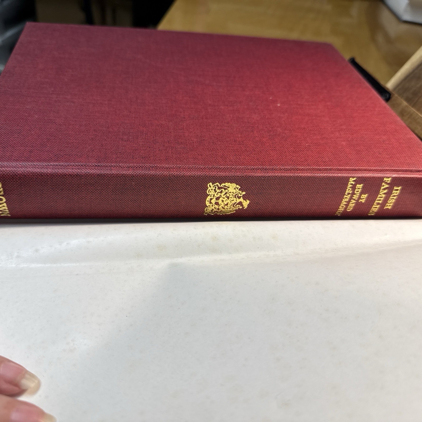 Irish Families MacLysaght 1972 HC DJ COMPLETE Map Coats of Arms Genealogy