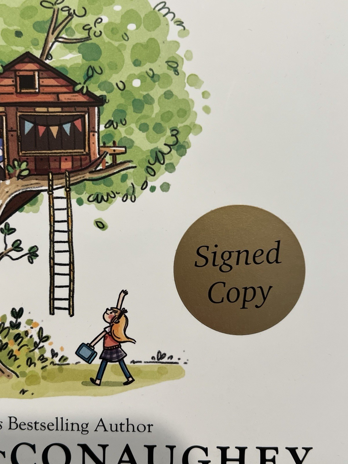AUTOGRAPHED Matthew McConaughey SIGNED Book Just Because AUTOGRAPH #2