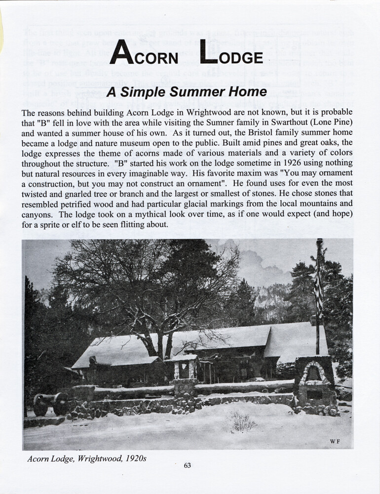 Trails and Tales of The Cajon Pass – The Man Who Built Camp Cajon